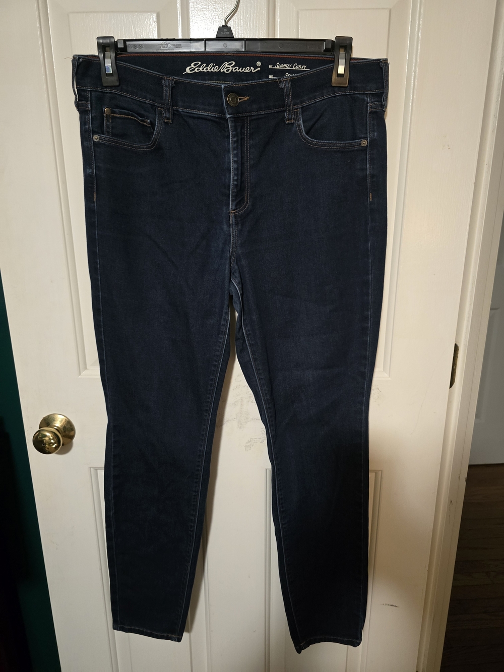 Eddie Bauer Women's Dark Indigo Skinny Jeans